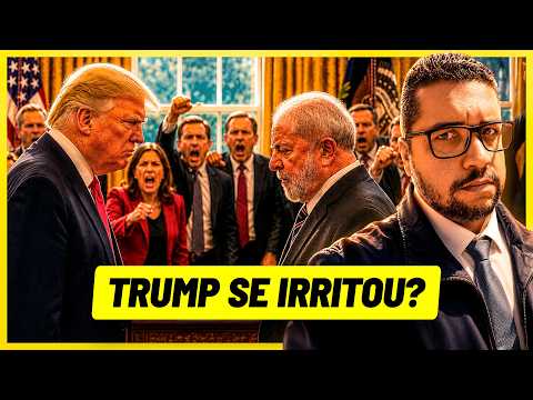 FIASCO na Casa Branca! Lula atrasa e desrespeita a imprensa