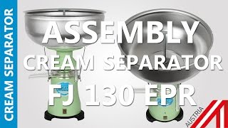 جديد جهاز فصل مكونات الحليب Electric cream separator Milky FJ 130 EPR (230V) | صورة 4 - Machineryline