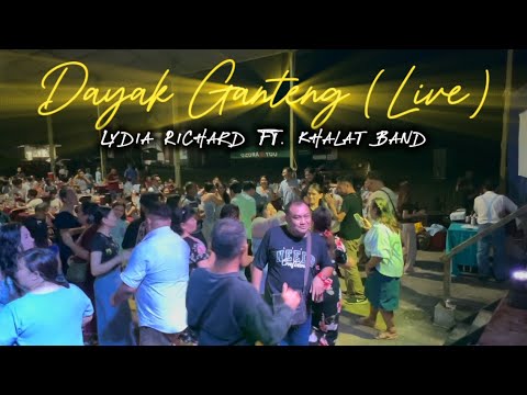 Dayak Ganteng - Lydia Richard FT Khalat Band | Live Performance | Kpg. Duras, Siburan