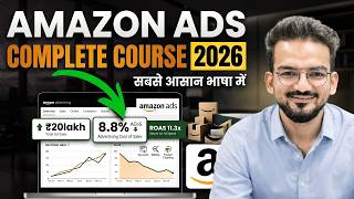 Amazon Ads 2026: Complete Course for Beginners | Step-by-Step Tutorial thumbnail