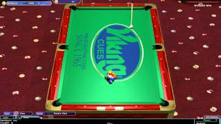 Virtual Pool 4 Online 9ball tourney match race to 7 no handicaps