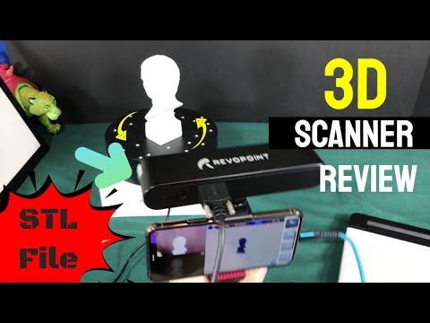 REVOPOINT - POP 3D PORTABLE SCANNER - Review 3D scanner for 3D printing on a 3D Printer - STL file