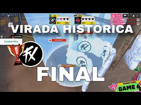 ULTIMA QUEDA DO MUNDIAL DE FREE FIRE 2024 - VIRADA HISTÓRICA (FLUXO BI CAMPEÃO)