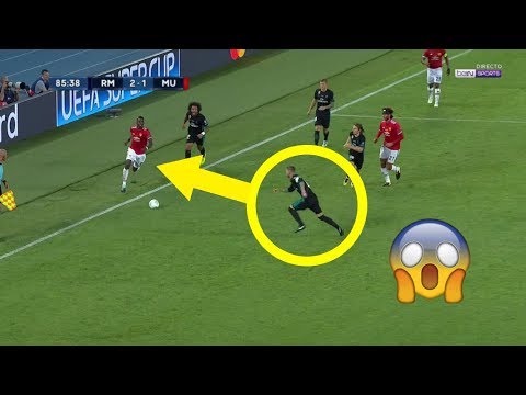 SERGIO RAMOS ANGRY TACKLE ON PAUL POGBA (UEFA SUPER CUP 2017)
