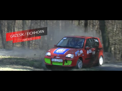 2 Runda Rally Park Kaczyce 2022 - Hażlach - Grzesik  / Eichhorn - Fiat SCS