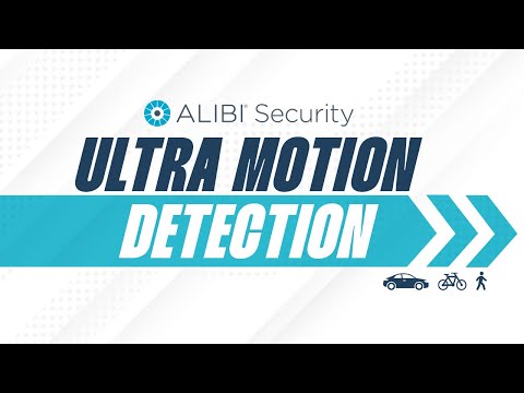 Ultra Motion Detection - Advanced AI Analytics from Alibi Security
