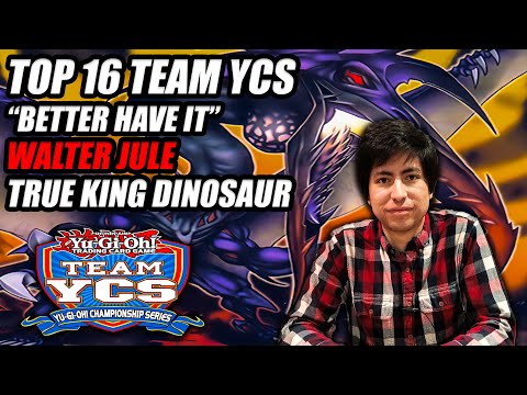 Yu-Gi-Oh! Team YCS Las Vegas Top 16 - True King Dino Deck Profile - Walter Jule (Better have it)