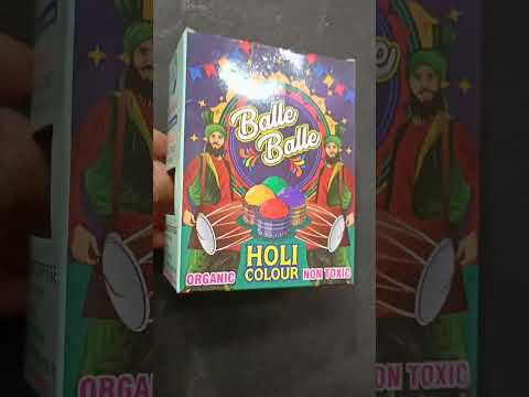 Balle Balle herbal organic non toxic Holi colour
