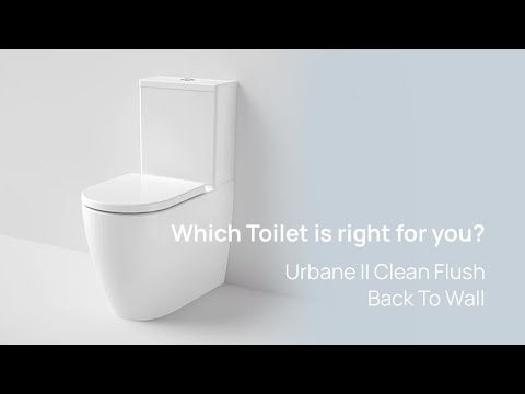 Caroma Urbane II Clean Flush Back to Wall Toilet | Which Toilet Is Right