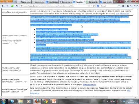 VideoTutorial 1 del Curso de Marketing Digital Introducción tipo de sitios web terminología web