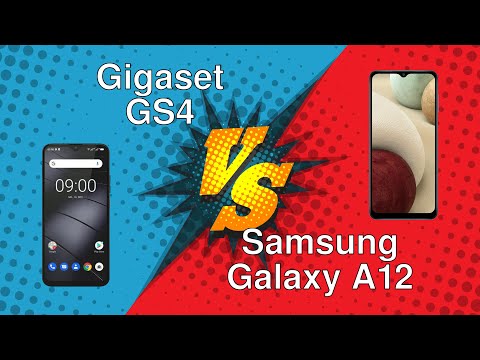 Gigaset GS4 vs Samsung Galaxy A12