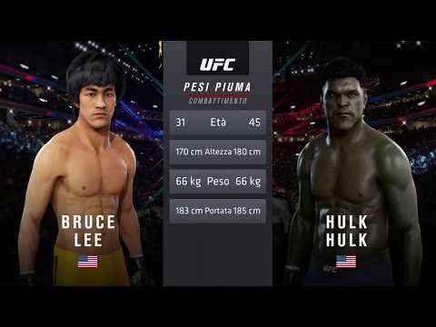 Bruce Lee vs Hulk (EA Sport)