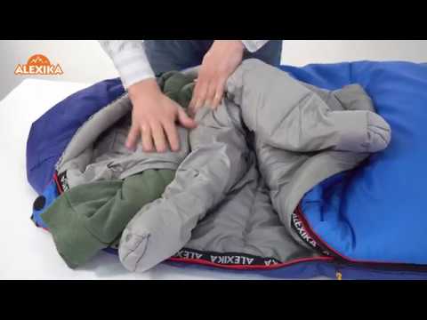 Миниатюра изображения товара Спальный мешок Alexika Mountain Compact Правый / 9223.01051 (синий)