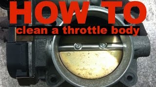 Chevy Equinox / GMC Terrain - How to Clean the Throttle Body