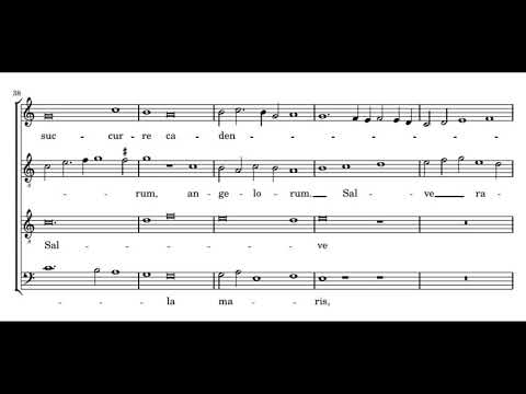 Josquin: Alma Redemptoris mater - Ave Regina coelorum - Ens. Jachet de Mantoue