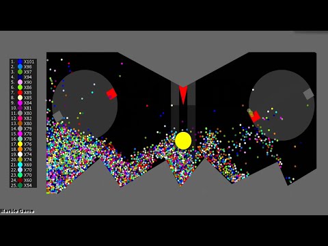 Survival Proliferation 82 - Marble Race in Algodoo