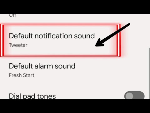 Sound and vibration setting Google pixel 7 | how to set notification ringtone
