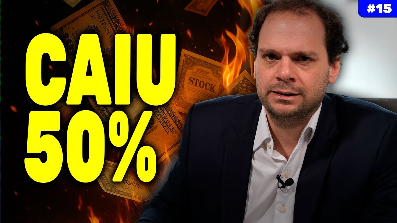 Minha carteira caiu 50% (e eu não vendi nada)