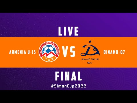 SIMON CUP 2022: FINAL. Armenia U-15 - Dinamo Tbilisi-07. LIVE