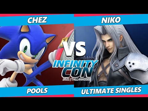 Infinity Con 2021 - Chez (Sonic) Vs. Niko (Sephiroth) SSBU Ultimate Tournament