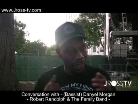 James Ross @ (Interview) Danyel Morgan (Bass) - (Robert Randolph Family Band) - www.Jross-tv.com