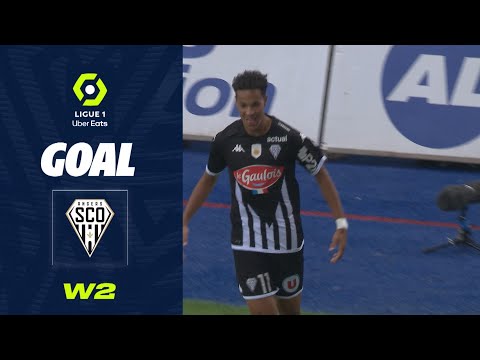 Goal Amine SALAMA (77' - SCO) AJ AUXERRE - ANGERS SCO (2-2) 22/23