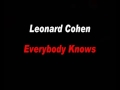 Leonard Cohen - everybody knows