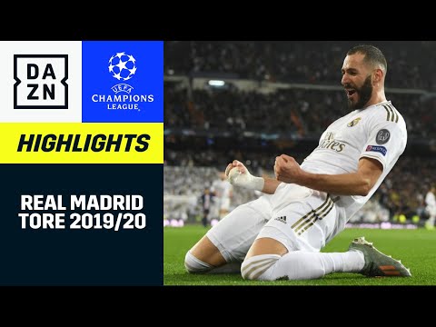 Real Madrid: Alle UCL-Tore 19/20 | UEFA Champions League | DAZN Highlights