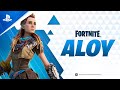 Fortnite - Aloy Gameplay Trailer | PS5, PS4