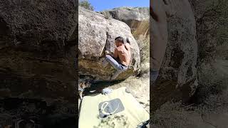 Photo of problem Problem 15 Left (Universitat) in El Cogul boulder Area