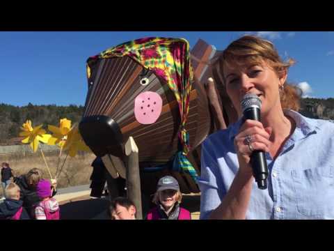 Vadå påskhare? Vi har en påskbäver