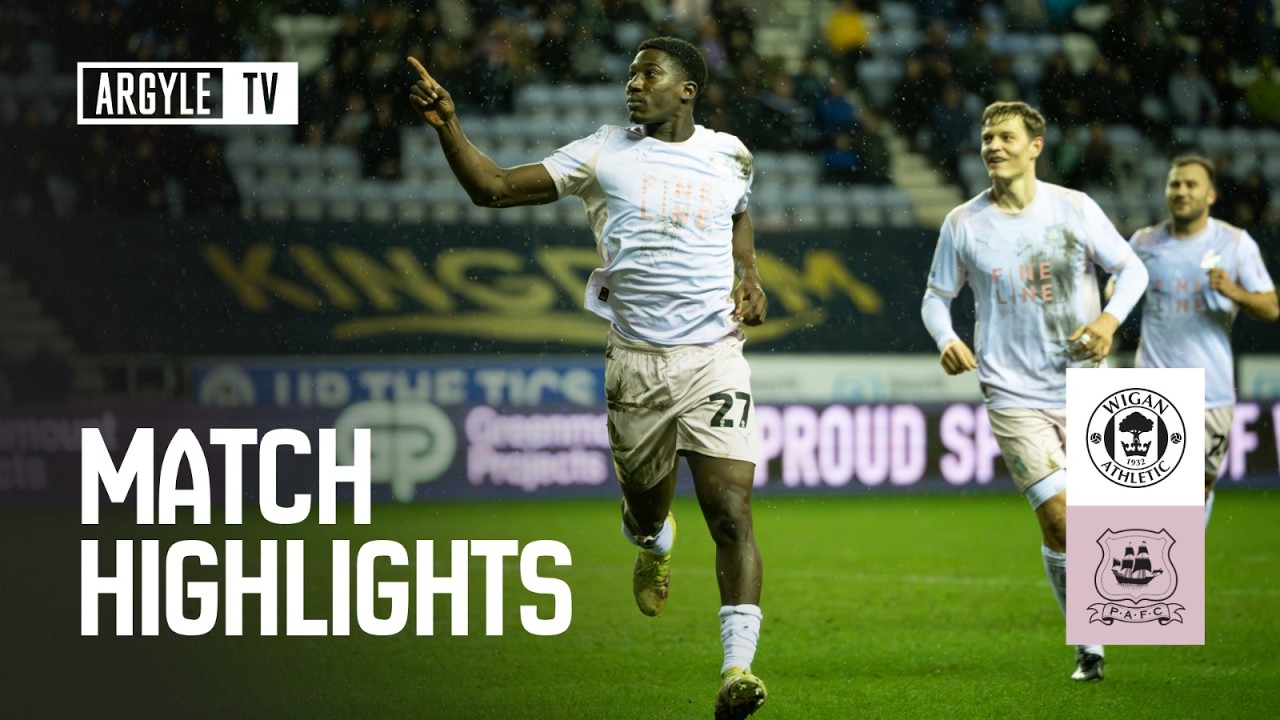 Wigan Athletic vs Plymouth Argyle Highlights