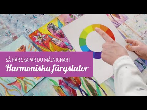 Nr 176: Så här skapar du målningar i harmoniska färgskalor