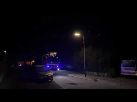 P1 schoorsteen brand Wolfshoek Emmeloord HW25-5151 Lelystad Brandweer Emmeloord