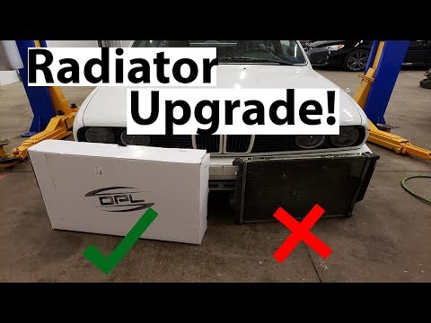 BMW E30 Upgraded Radiator Install! Review/DIY