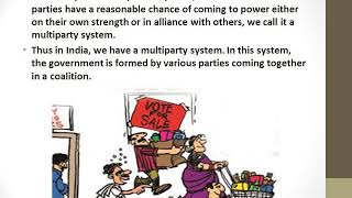 Class 10. Democratic Politics.Chapter 6 Political Parties part3
