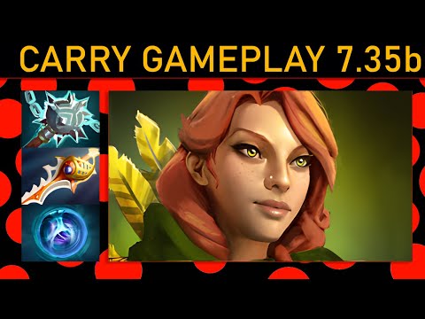 ⭐skiter Windranger 15+ Kills! Carry Gameplay 7.35b - Dota 2 Top MMR