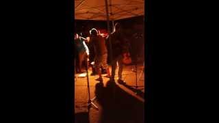 Petr Ševčík - jamování na Rock For People