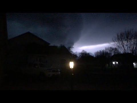 Creepy Tornado Sirens At Night