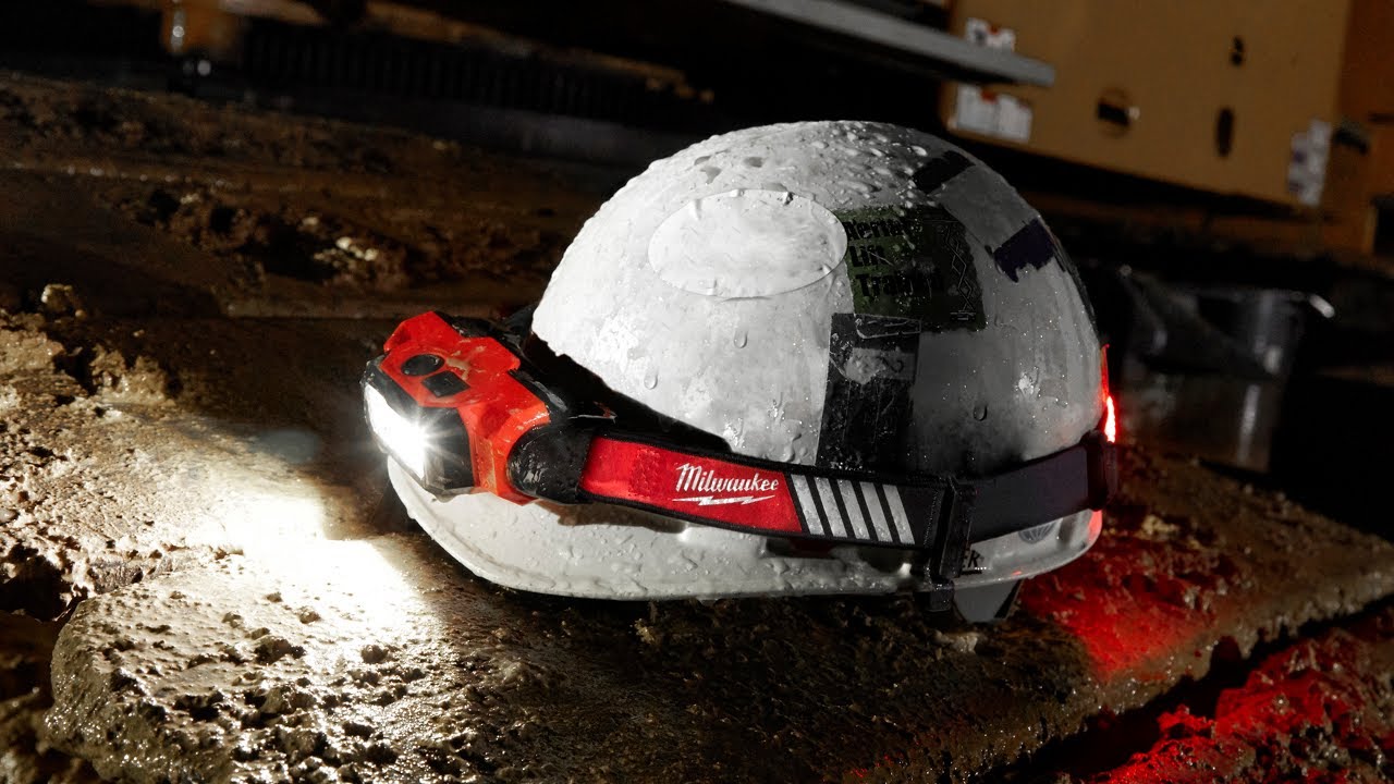NEW Milwaukee Beacon Hard Hat Light Kit