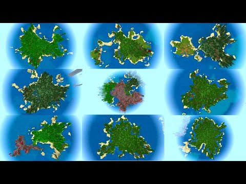 Minecraft & Chill - 10 HUGE Island Seeds For Minecraft Bedrock Edition (PE, PS4, Xbox, Switch, W10)