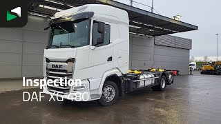 Camion porte-conteneur DAF XG 480 6X2 BDF Lift+Steering axle Automatic Retarder LED Euro 6 | Image 4 - Autoline