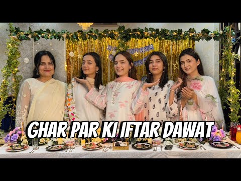 Grand iftari ghar per krwari | Jummah tul Wida | Sara ghar decor kia |Sistrology