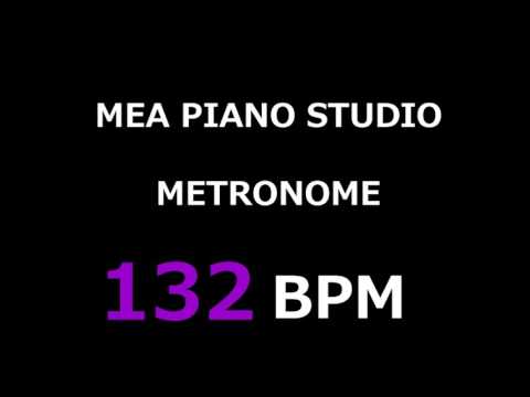MEA Piano Studio Web Metronome 132 bpm