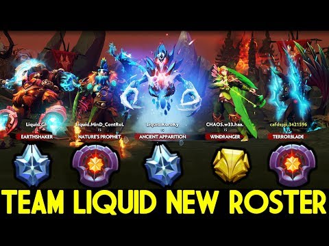 Team Liquid New Roster First Time on Battle Cup 7.22 Dota 2