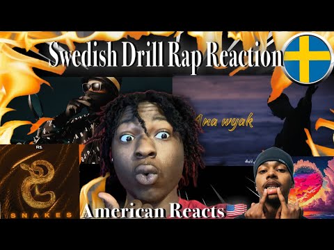 American Reacts to Swedish Drill Rap! Ft. B.Baby, R1, Spirre, Boogie Dinero