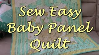 Easy Baby Panel Quilt