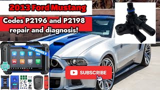 How to fix codes P2196 and P2198 fuel trim too rich on a Ford Mustang, Explorer, F150, Transit!