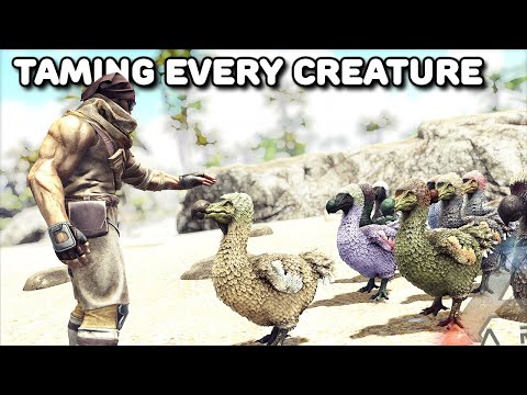 TAMING EVERY CREATURE IN ARK | DODO | ARK SURVIVAL EVOLVED EP31