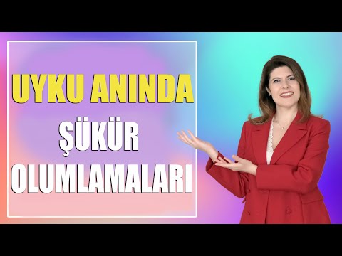 UYKU ANINDA ŞÜKÜR OLUMLAMALARI (432 Hz Frekansı Eşliğinde)